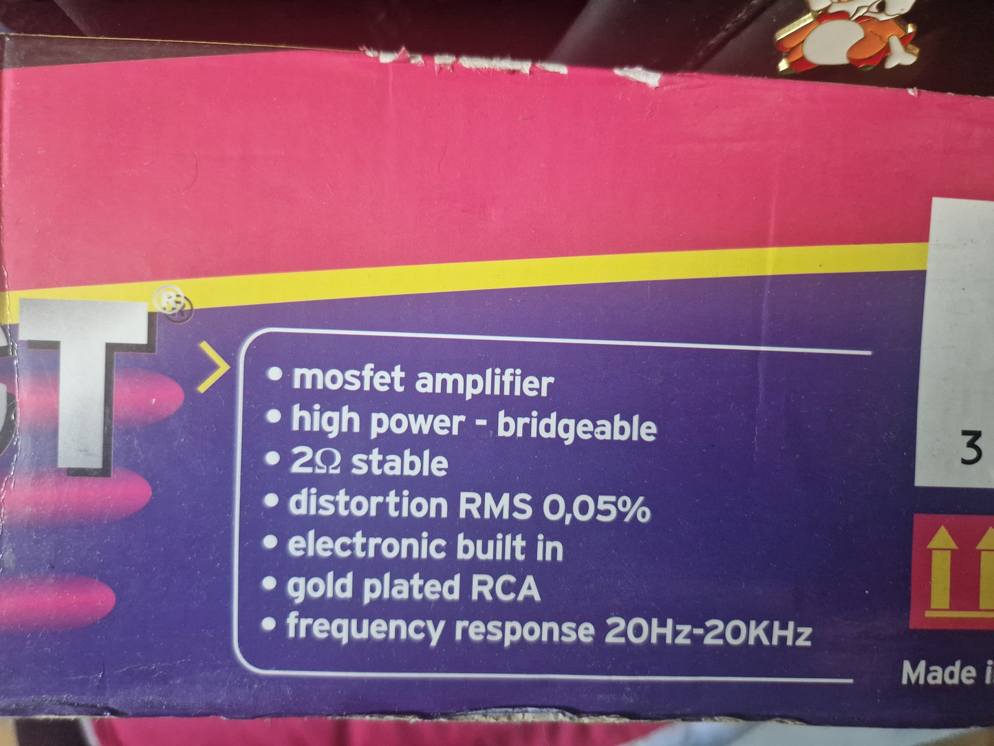 Amplificateur boost lx 600