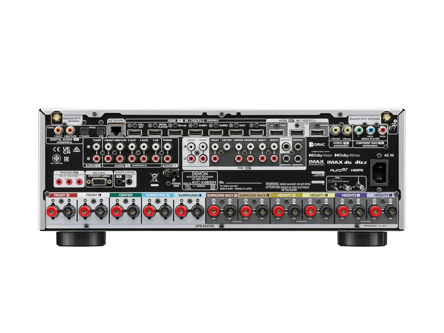DENON AVC-X4800H Silver