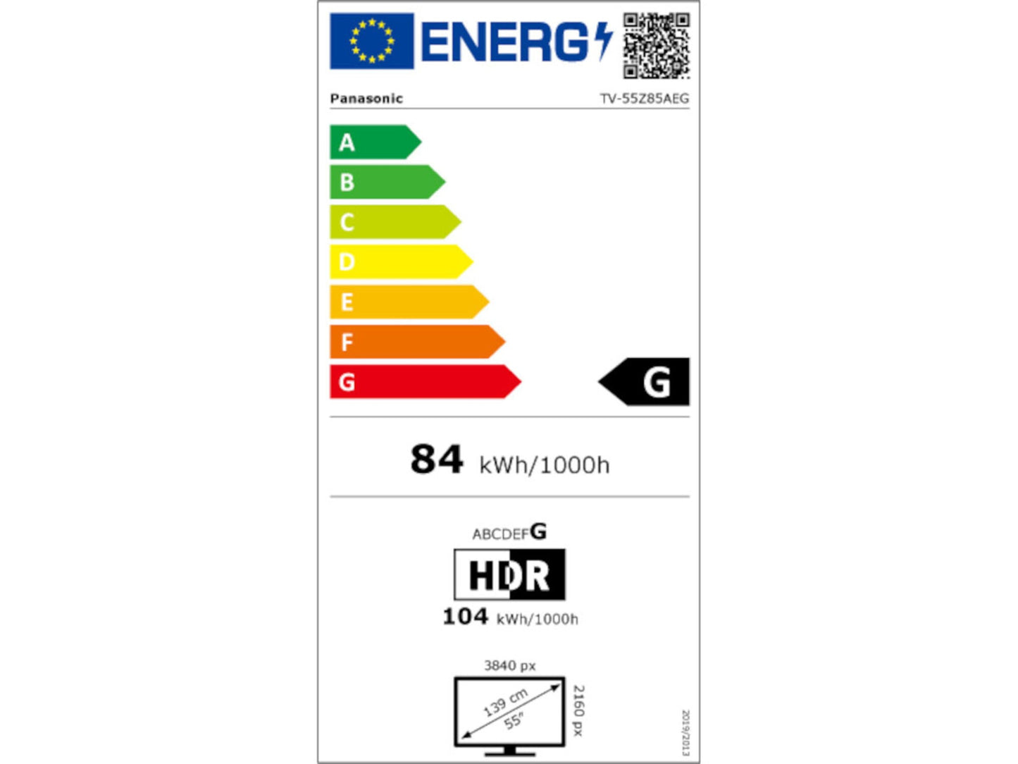 PANASONIC TV-55Z85AEG