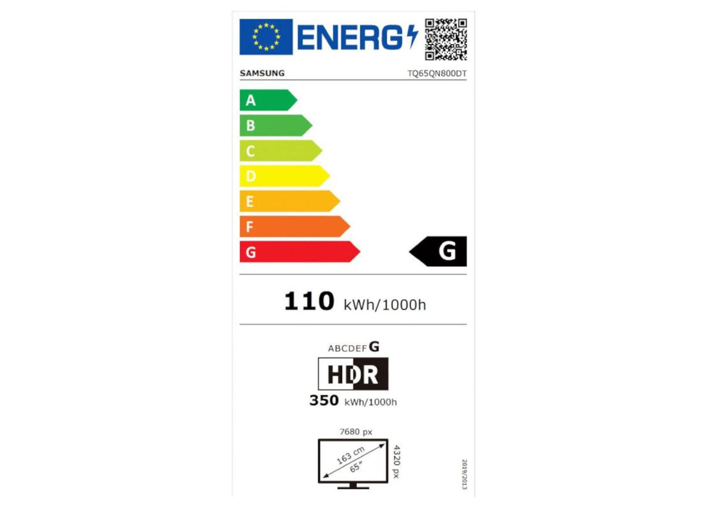 SAMSUNG TQ65QN800D 2024