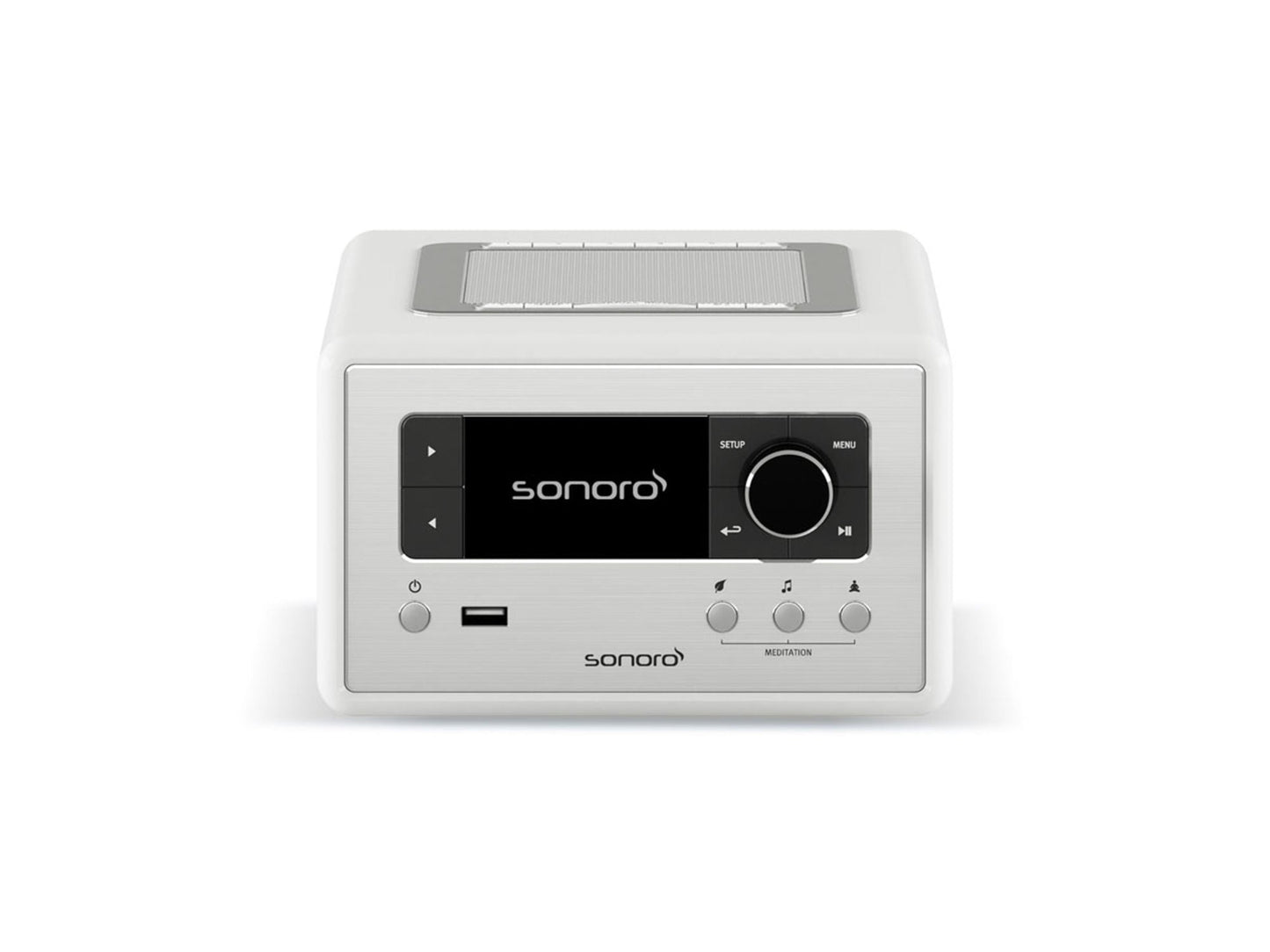 SONORO RELAX Blanc brillant - argent
