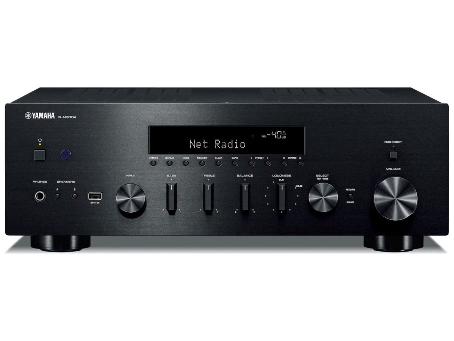 YAMAHA MusicCast R-N600A Noir