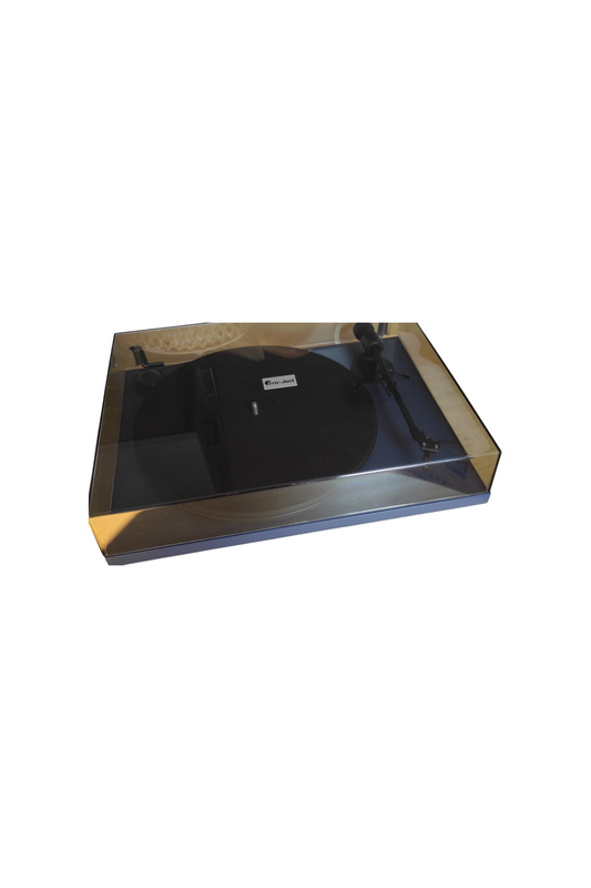 TRIANGLE PLATINE VINYLE Bleu Abysse