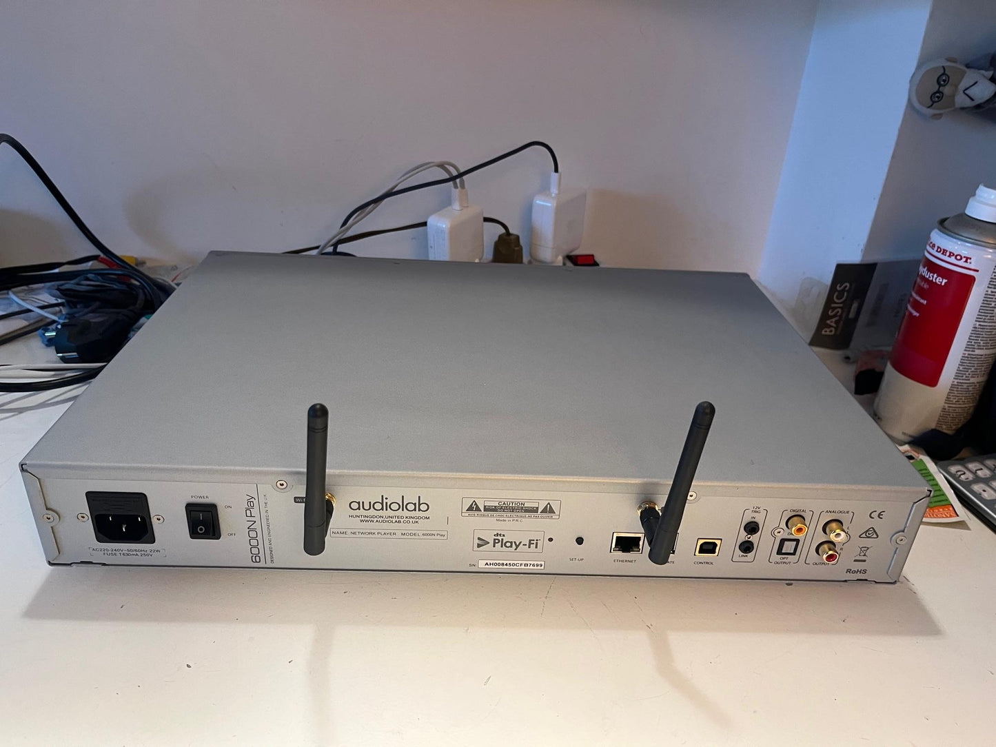 AUDIOLAB 6000N Play Silver