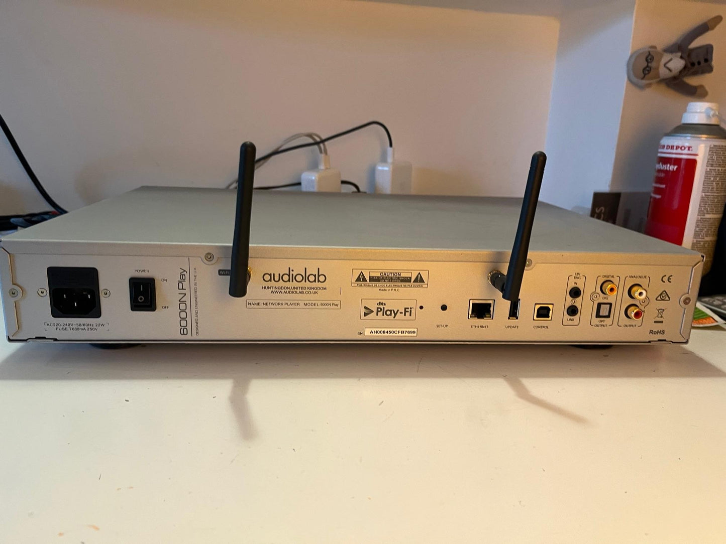 AUDIOLAB 6000N Play Silver