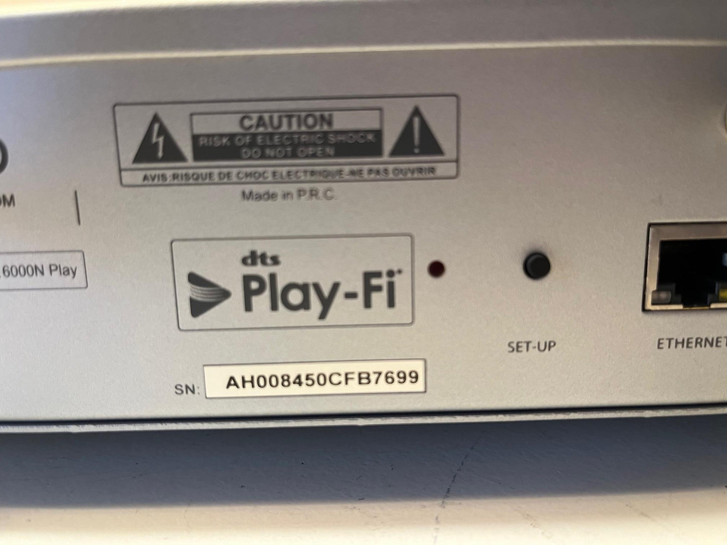 AUDIOLAB 6000N Play Silver