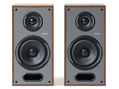 ELIPSON HORUS 6B Walnut - Dark Grey (la paire)