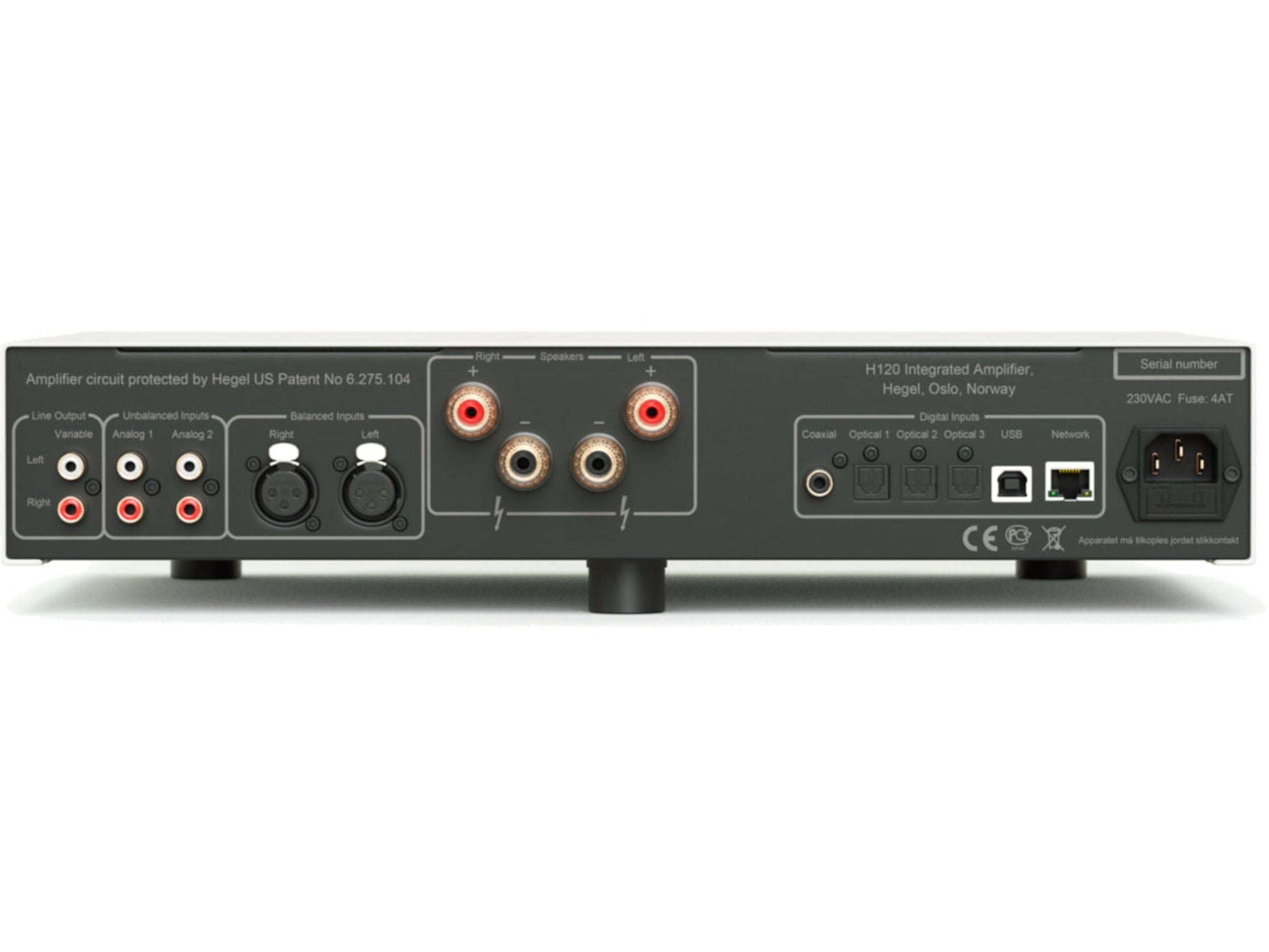 HEGEL H120 Noir