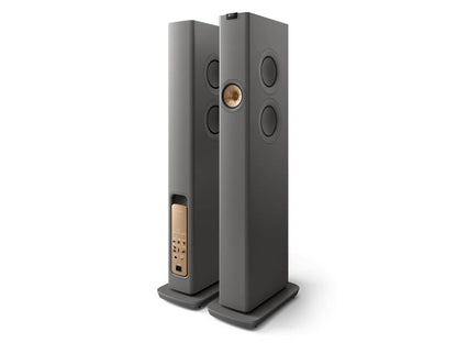KEF LS60 Wireless Gris Titane (la paire)