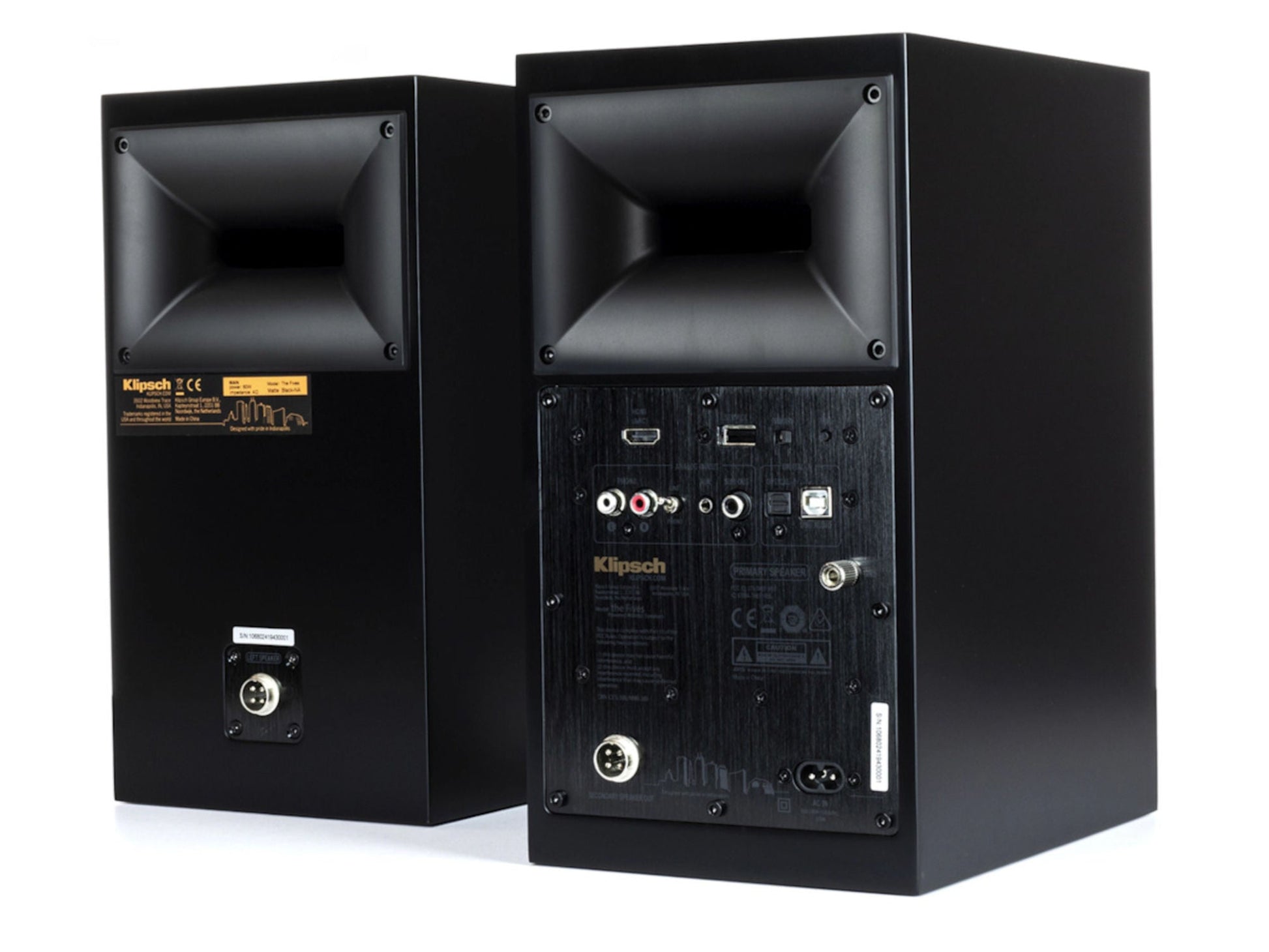 KLIPSCH THE FIVES Noir Mat (la paire)