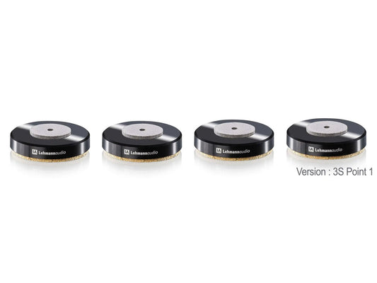 LEHMANN AUDIO 3S Point 3.6 Noir (lot de 4)