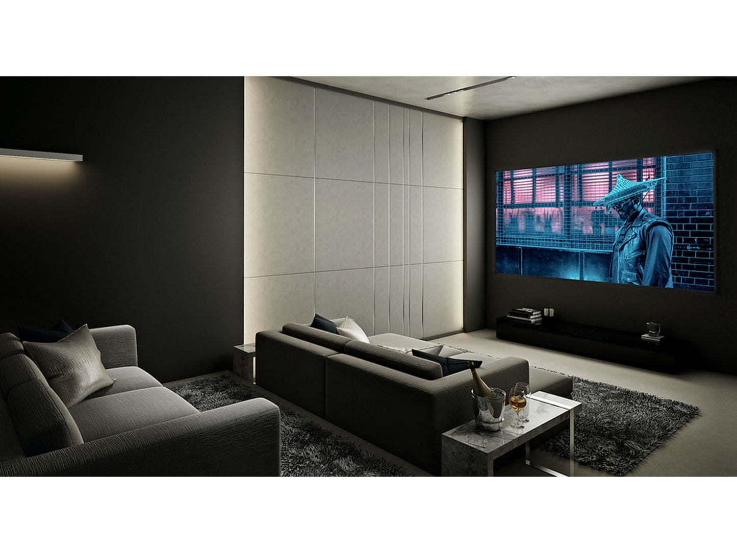 LUMENE MOVIE PALACE UHD 4K/8K Platinum Ultra Slim 170C (16:9)