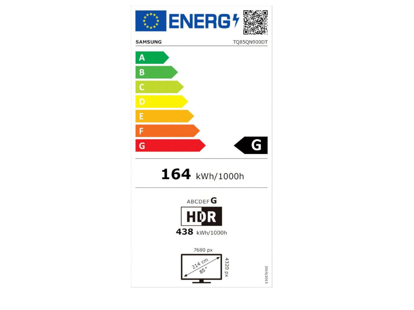 SAMSUNG TQ85QN900D 2024